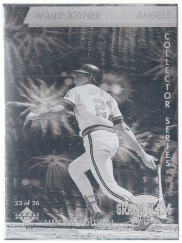 1991 Denny's Grand Slam Baseball Hologram #23 Wally Joyner