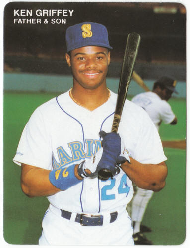 1991 Mothers Cookies Father Son Baseball #1 Ken Griffey Jr