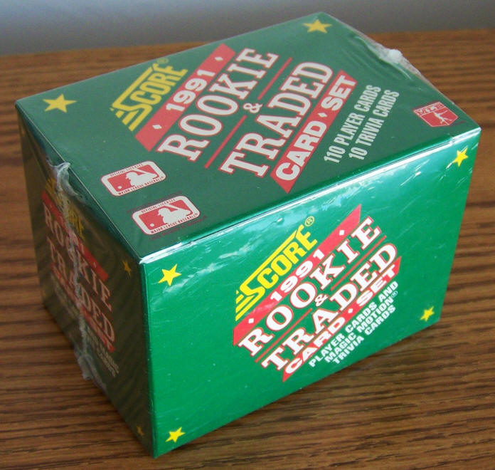 1991 Score Baseball Rookie Traded Cards Factory Sealed Set