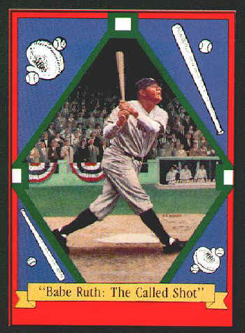 1992 Delphi Bradex Babe Ruth The Called Shot