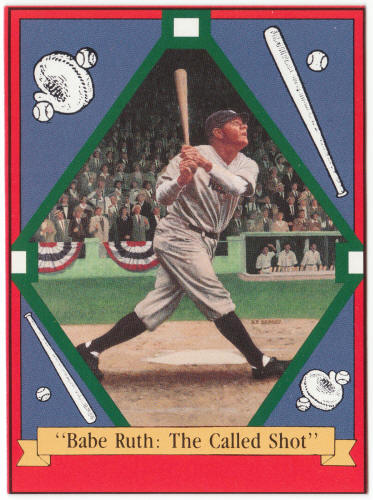 1992 Delphi Bradex Babe Ruth The Called Shot