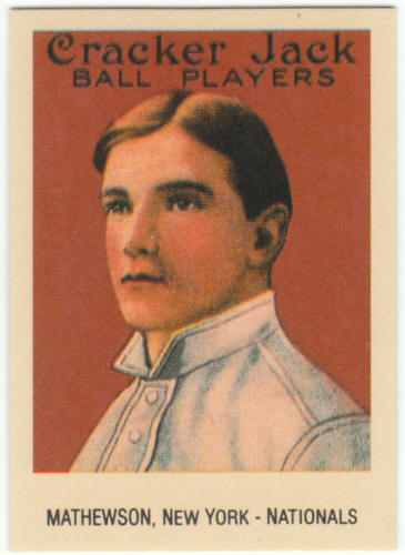 1993 Cracker Jack Baseball 1915 Reprints #4 Christy Mathewson