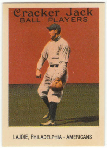 1993 Cracker Jack Baseball 1915 Reprints #8 Nap Lajoie
