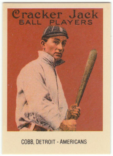 1993 Cracker Jack Baseball 1915 Reprints #1 Ty Cobb