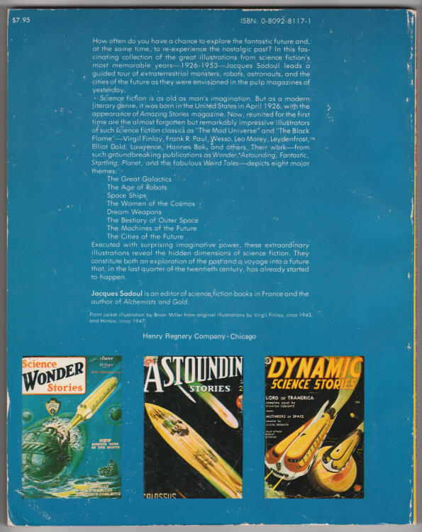 2000 AD Illustrations From The Golden Age Of Science Fiction Pulps back cover