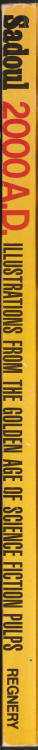 2000 AD Illustrations From The Golden Age Of Science Fiction Pulps spine