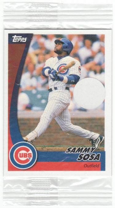 2002 Post Cereal Topps Baseball Sammy Sosa