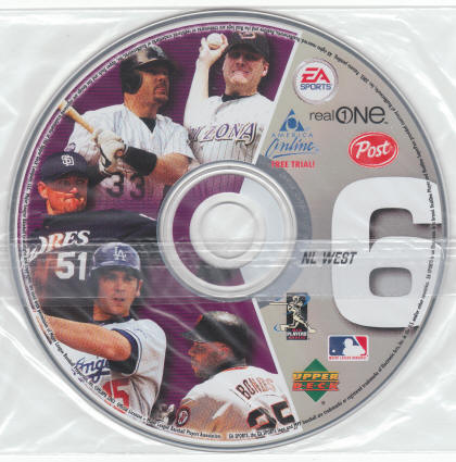 2003 Post Cereal Upper Deck CDROM #6