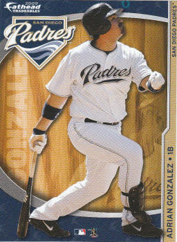 2009 Fathead Adrian Gonzalez