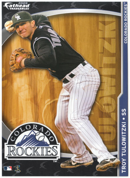 2009 Fathead Troy Tulowitzki