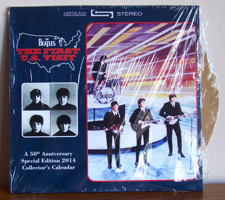 The Beatles First US Visit 2014 Calendar