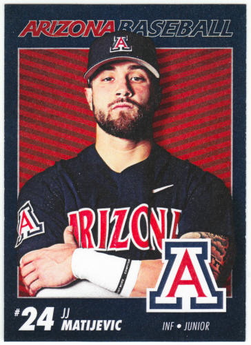 2017 Arizona Baseball #5 JJ Matijevic
