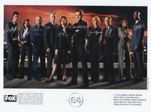 24 Cast Television Show Photo
