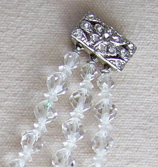Aurora Borealis Bead Bracelet Clasp
