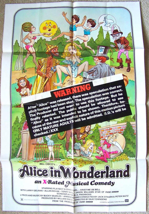 XXX Alice In Wonderland One-Sheet Movie Poster