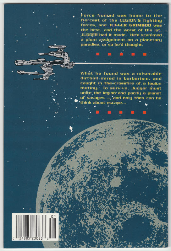 Alien Legion Featuring Jugger Grimrod #1 back cover