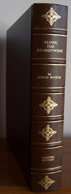 James Wyeth Along The Brandywine Sterling Silver Plate Case Spine