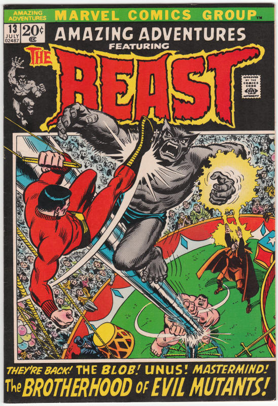 Amazing Adventures #13 front cover