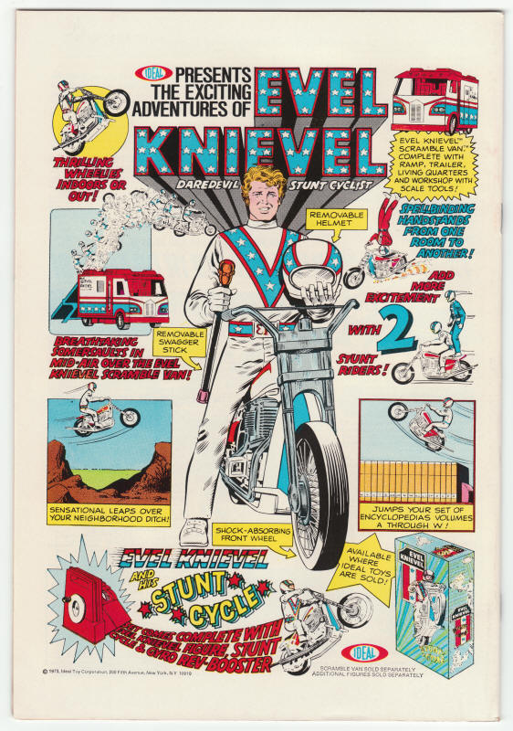 Amazing Adventures #22 back cover