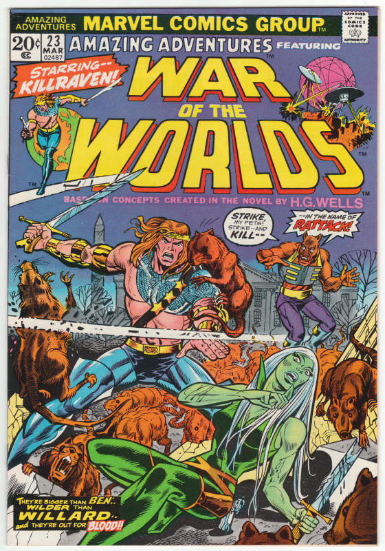 Amazing Adventures #23 front cover