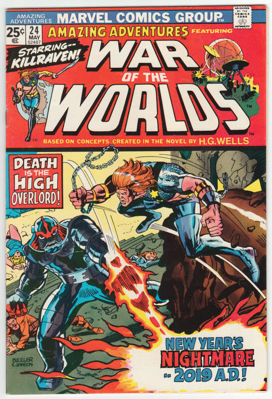Amazing Adventures #24 front cover