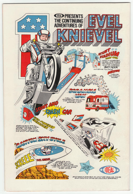 Amazing Adventures #28 back cover