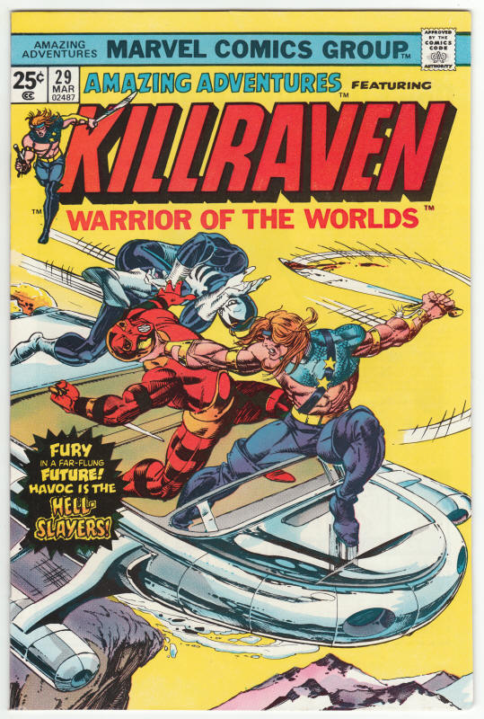 Amazing Adventures #29 front cover