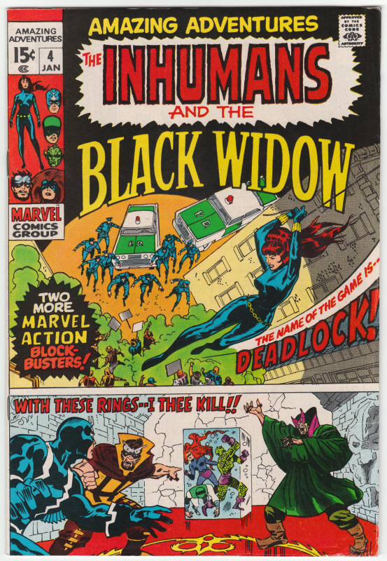 Amazing Adventures #4 front cover