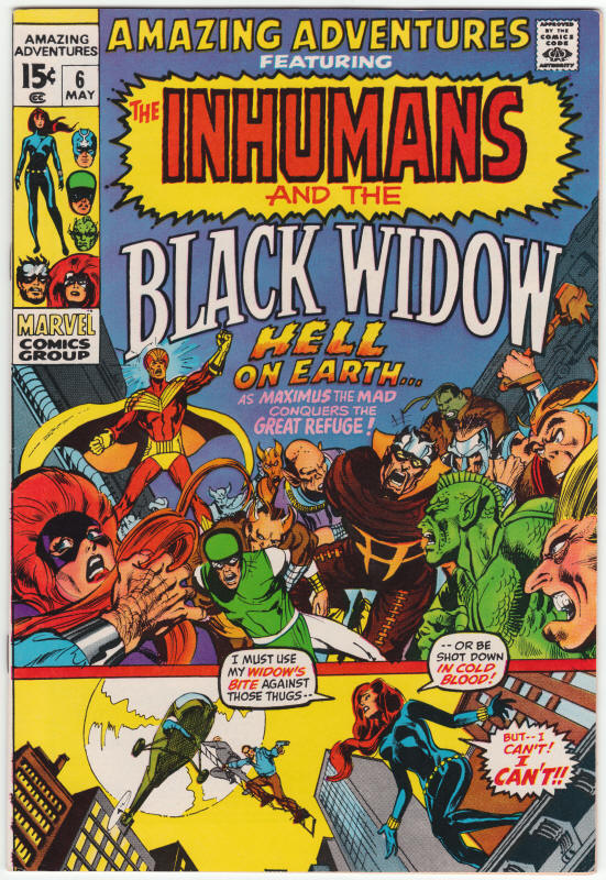 Amazing Adventures #6 front cover