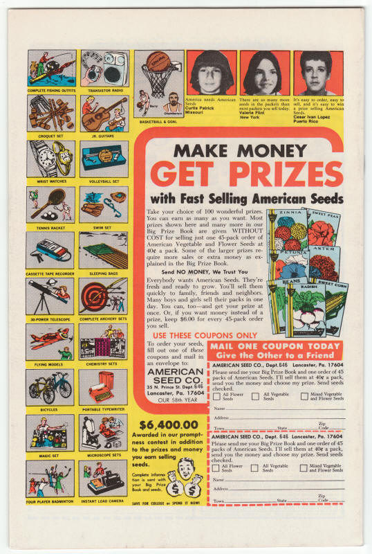 Amazing Spider-Man #157 back cover