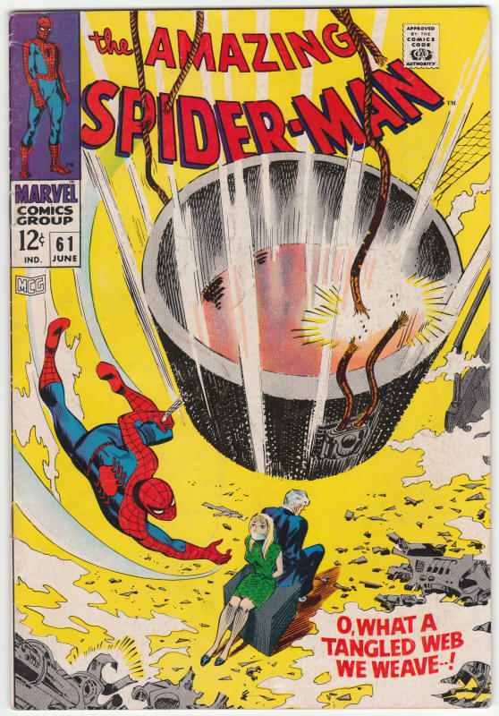 Amazing Spider-Man #61 front cover