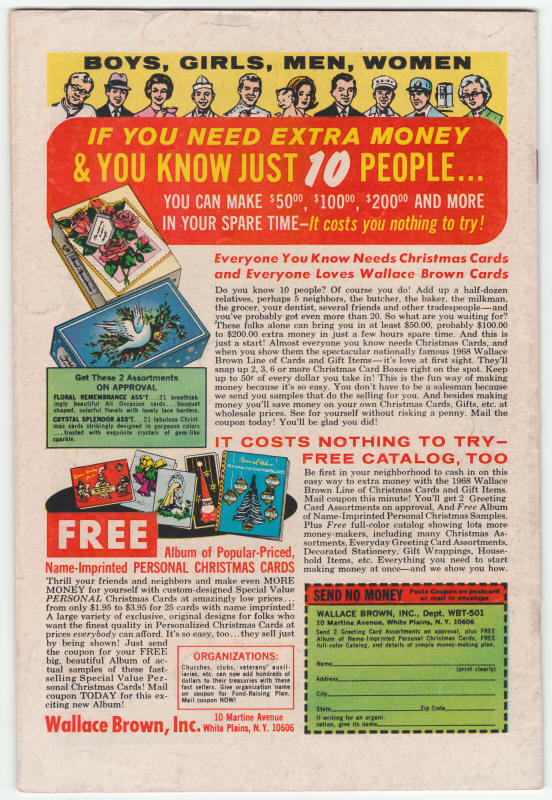 Amazing Spider-Man 65 back cover