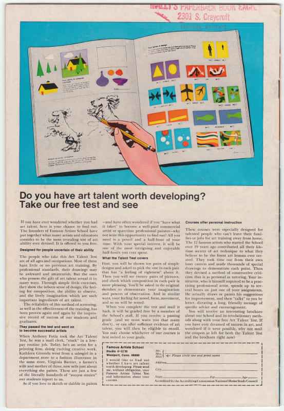 Amazing Spider-Man #83 First Vanessa Fisk back cover