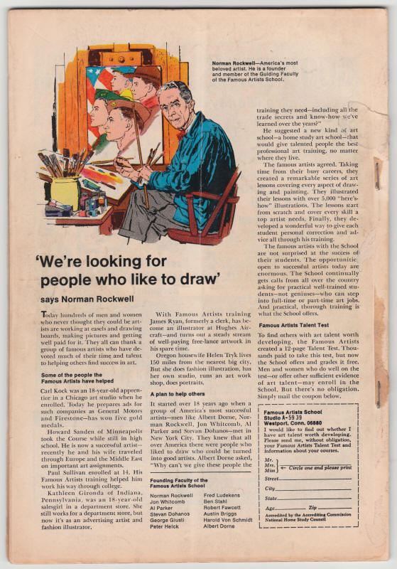 Amazing Spider-Man Special #5 back cover