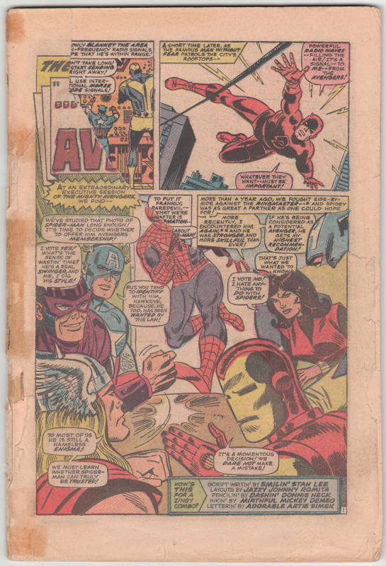 Amazing Spider-Man Special #3 page 1