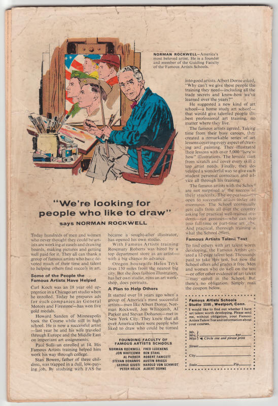 Amazing Spider-Man Special #4 back cover