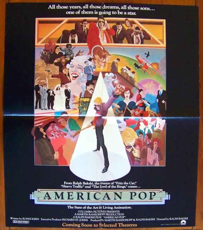 American Pop 1981 Advance Promo Poster