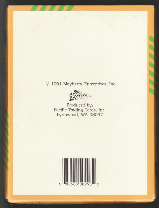 1991 Pacific Andy Griffith Show Box Series 2