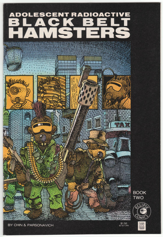 Adolescent Radioactive Black Belt Hamsters #2 front cover