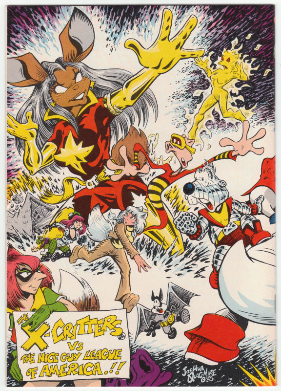 Army Surplus Komikz Featuring Cutey Bunny #5 back cover