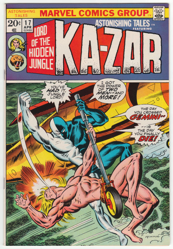 Astonishing Tales #17 front cover