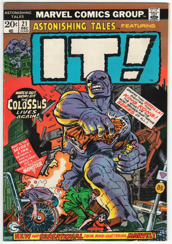 Astonishing Tales #21 front cover