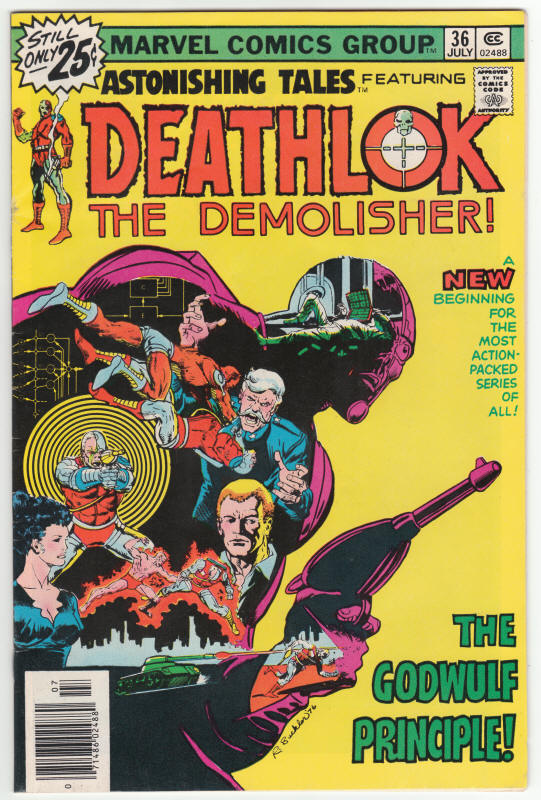 Astonishing Tales #36 front cover