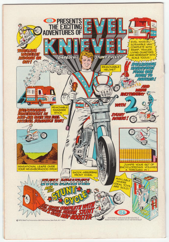 The Avengers 120 back cover