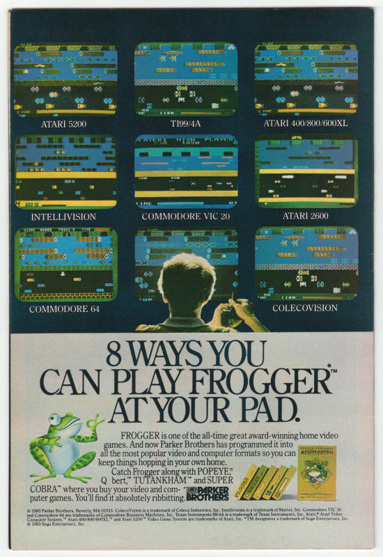 The Avengers #243 back cover