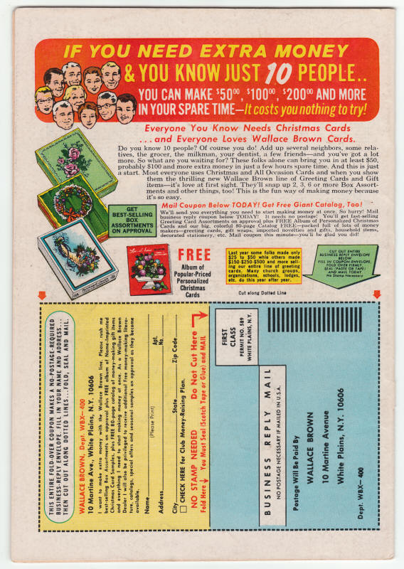 The Avengers #79 back cover