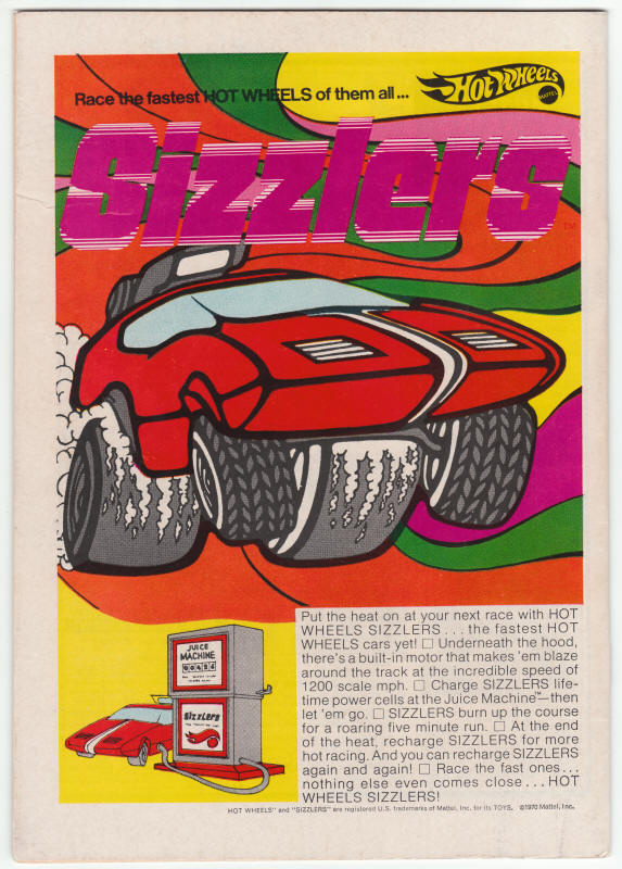 The Avengers #83 back cover