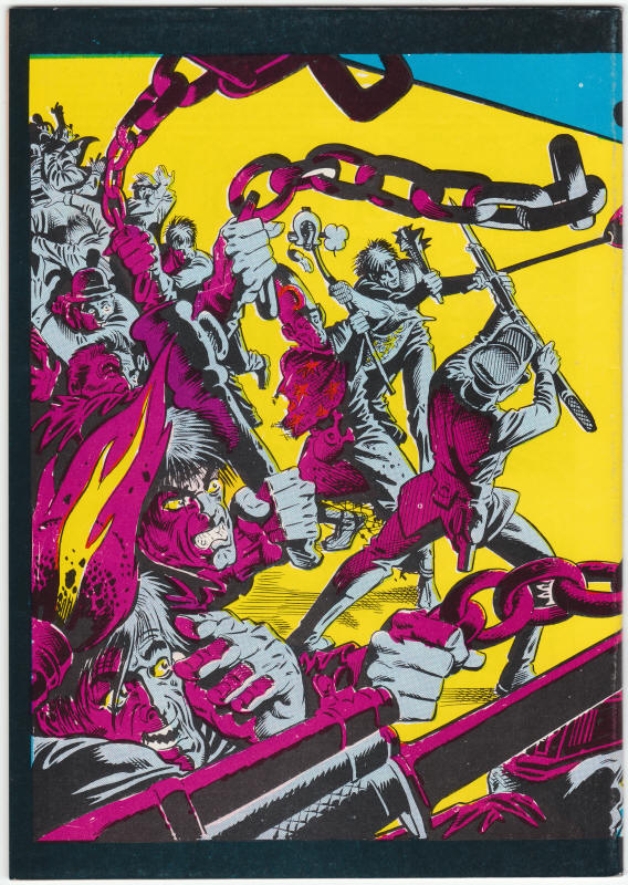 Avenging World #1 F/VF back cover Steve Ditko Artwork