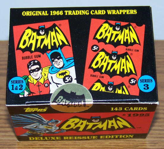 1989 Topps Batman 1966 Reissue Trading Card Set