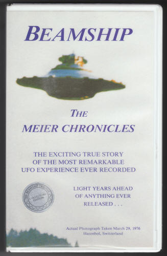 Beamship The Meier Chronicles VHS Tape